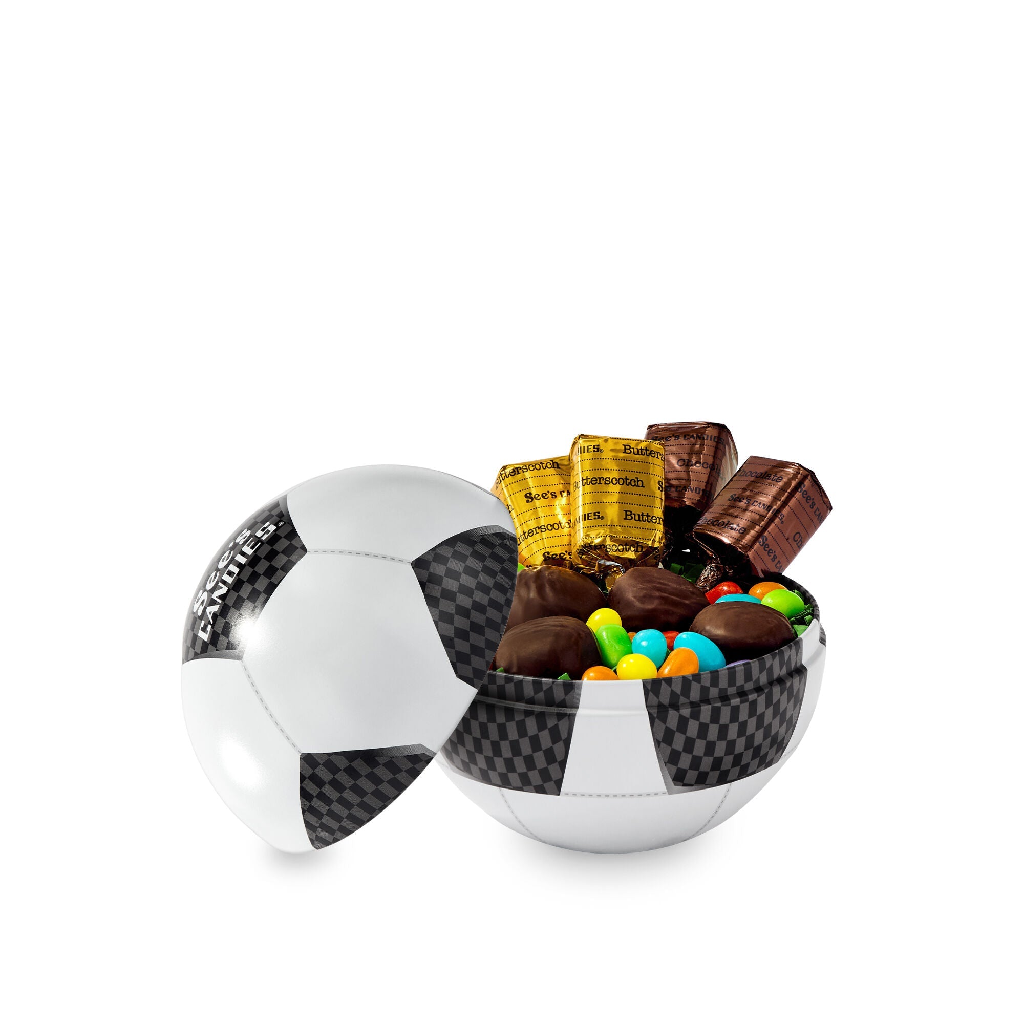 Soccer Ball Tin