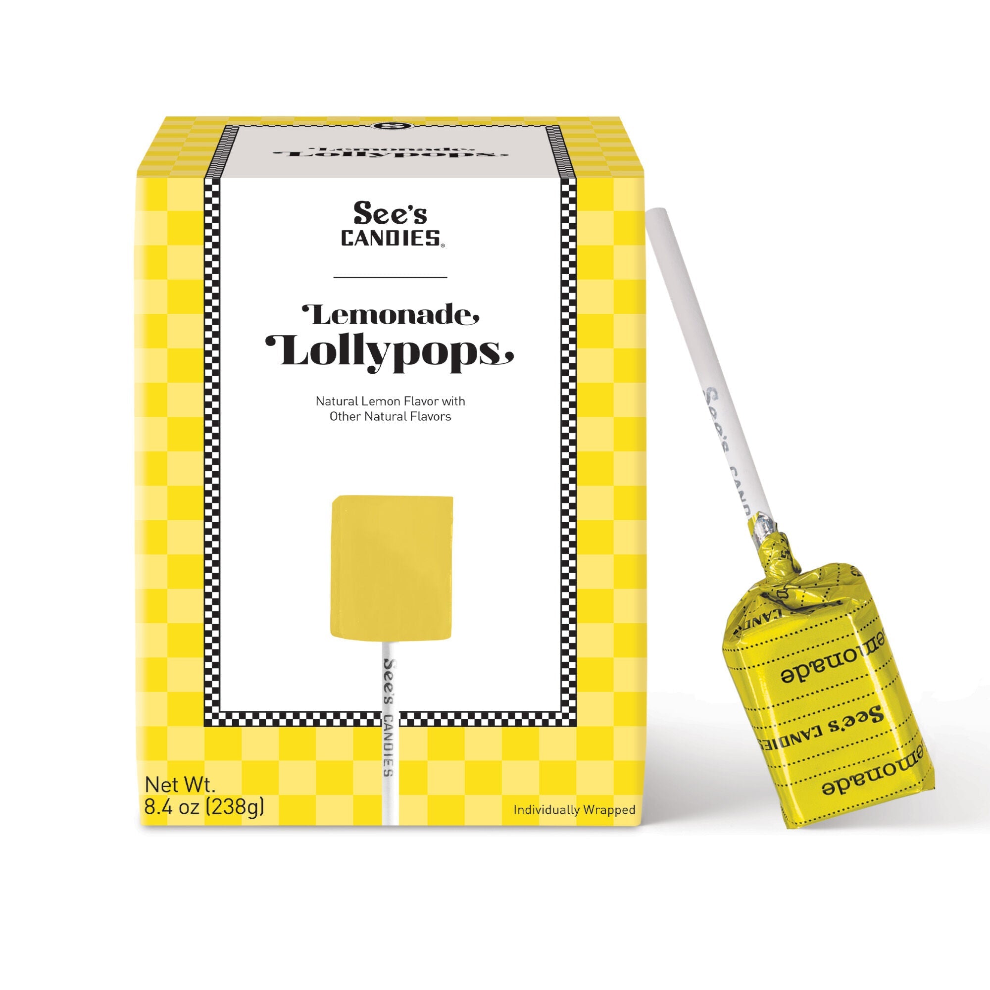 Lemonade Lollypops