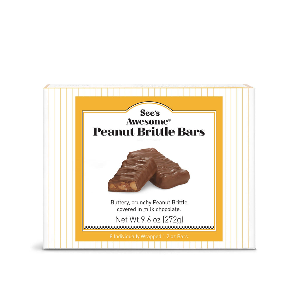 See’s Awesome® Peanut Brittle Bars