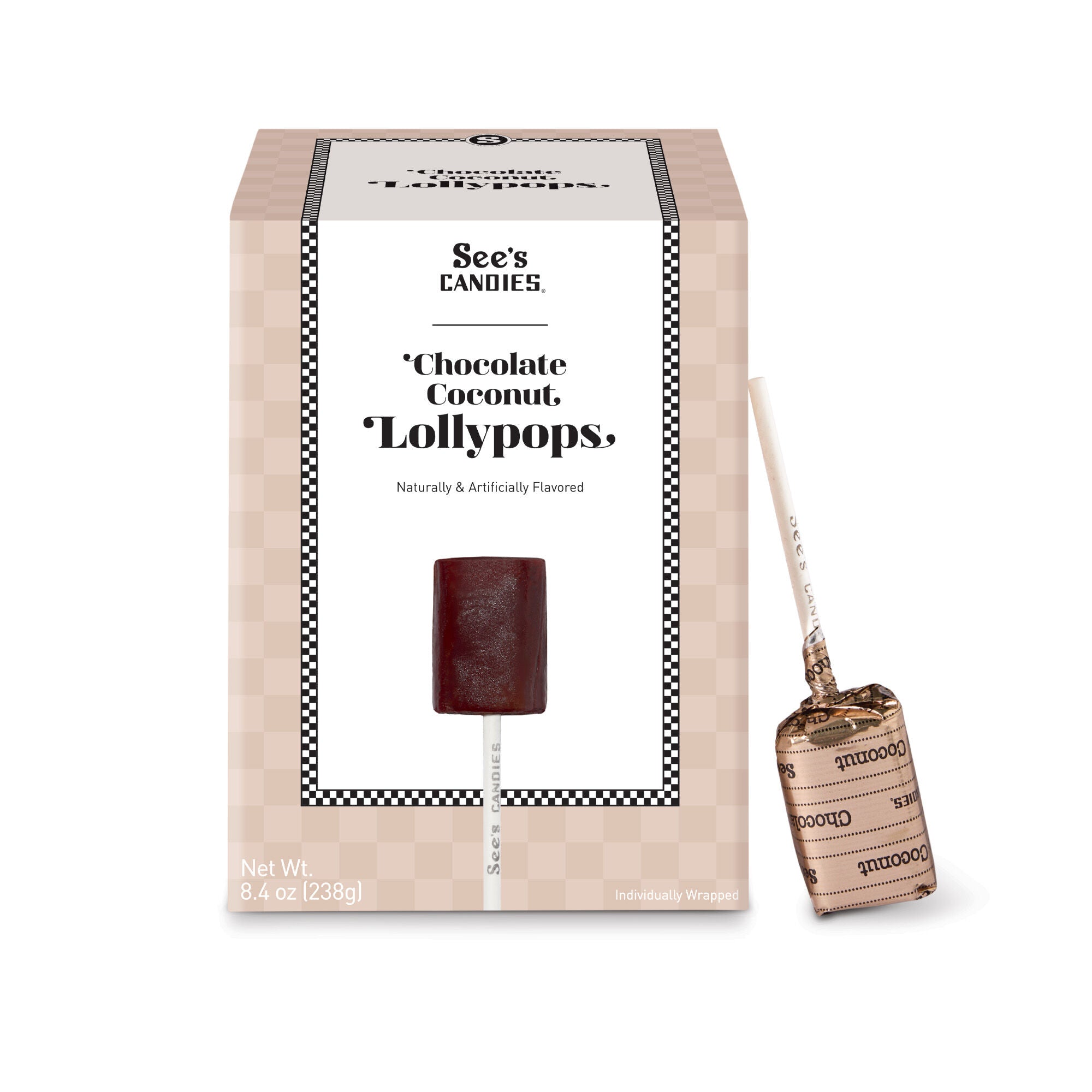 Chocolate Coconut Lollypops